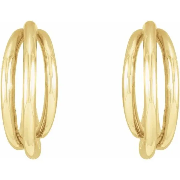 Hoop Earrings Image 2 Hopman Jewelers Elkhart, IN