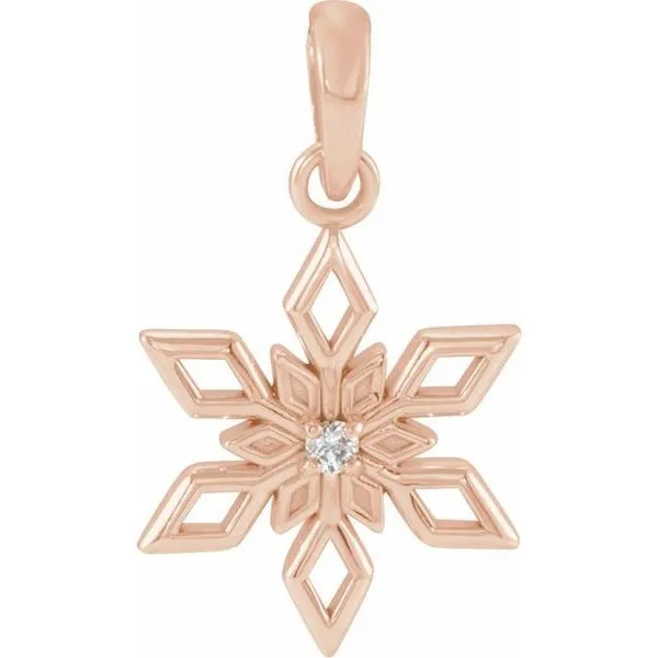 Snowflake Pendant Cherry Street Jewelers Tulsa, OK