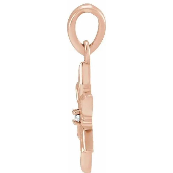 Snowflake Pendant Image 2 Cherry Street Jewelers Tulsa, OK