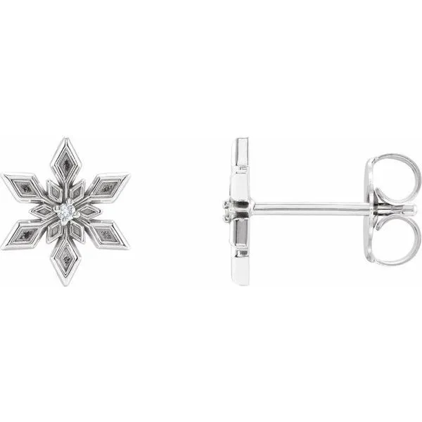Snowflake Earrings Smith Jewelers Franklin, VA