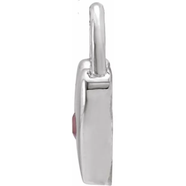 Heart Lock Pendant Image 2 James & Williams Jewelers Berwyn, IL