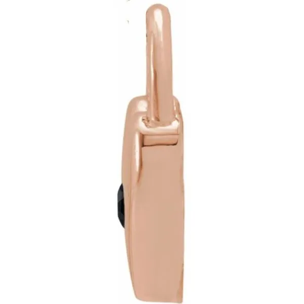 Heart Lock Pendant Image 2 Hopman Jewelers Elkhart, IN