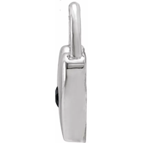 Heart Lock Pendant Image 2 James & Williams Jewelers Berwyn, IL