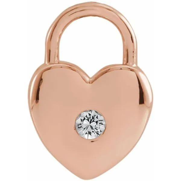 Heart Lock Pendant Hopman Jewelers Elkhart, IN