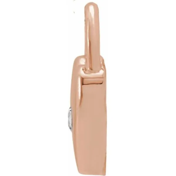 Heart Lock Pendant Image 2 James & Williams Jewelers Berwyn, IL