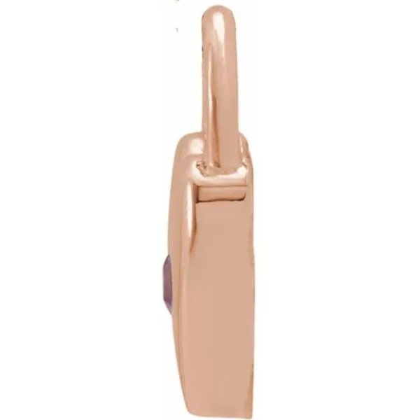 Heart Lock Pendant Image 2 James & Williams Jewelers Berwyn, IL