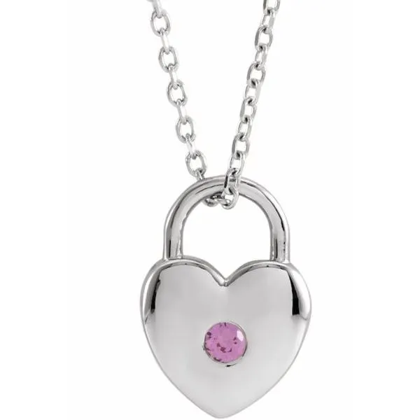 Heart Lock Necklace Smith Jewelers Franklin, VA