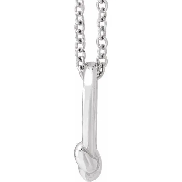 Circle Knot Necklace Image 2 Hopman Jewelers Elkhart, IN