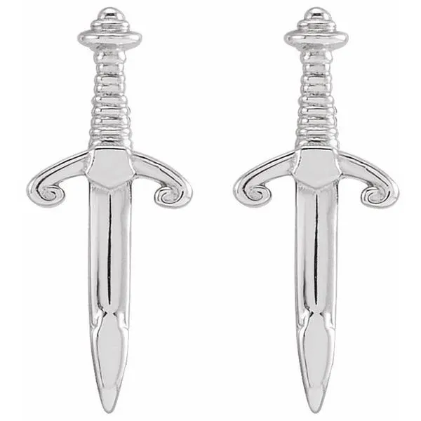 Dagger Earrings Image 2 Diny's Jewelers Middleton, WI