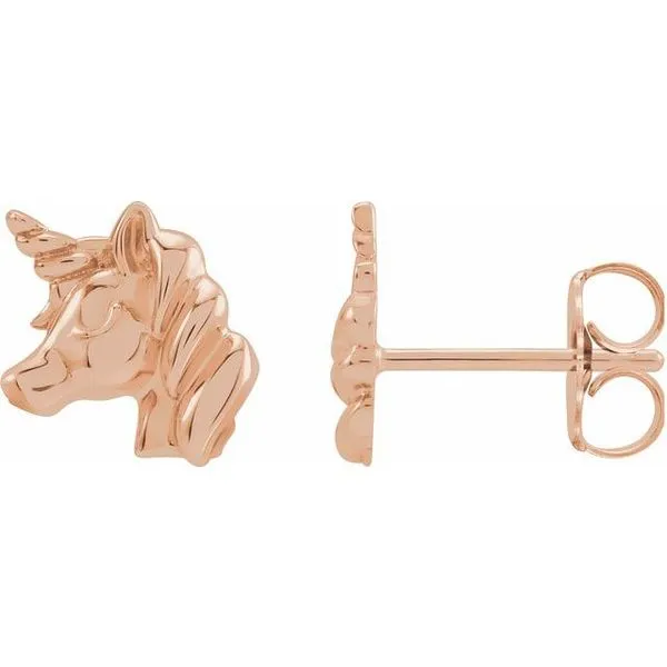 Youth Unicorn Earrings Boyd Jewelers Wesley Chapel, FL
