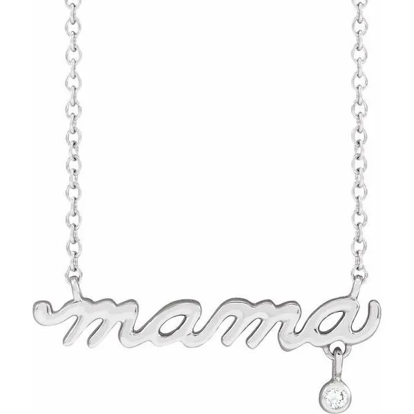 Accented Mama Necklace Hopman Jewelers Elkhart, IN