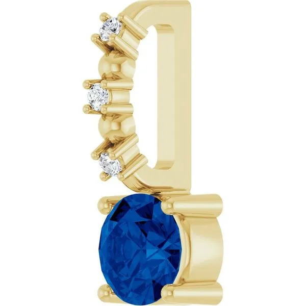Accented Charm/Pendant Image 2 Gysbers Jewelry Waupun, WI