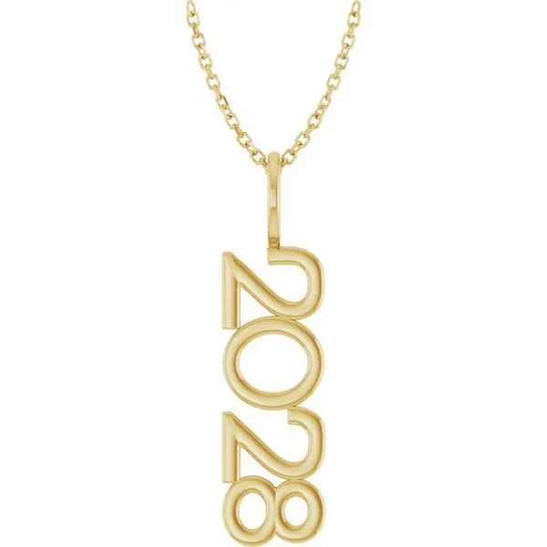 Years Necklace or Charm/Pendant Gysbers Jewelry Waupun, WI