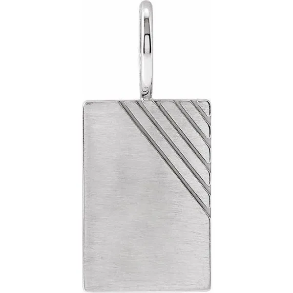 Engravable Dog Tag Charm/Pendant Clater Jewelers Louisville, KY