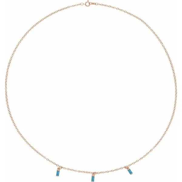 Articulated Baguette Necklace Rasmussen Jewelers Spanish Fork, UT