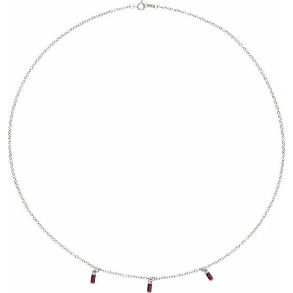 Articulated Baguette Necklace Rasmussen Jewelers Spanish Fork, UT