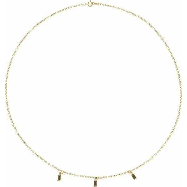 Articulated Baguette Necklace Smith Jewelers Franklin, VA