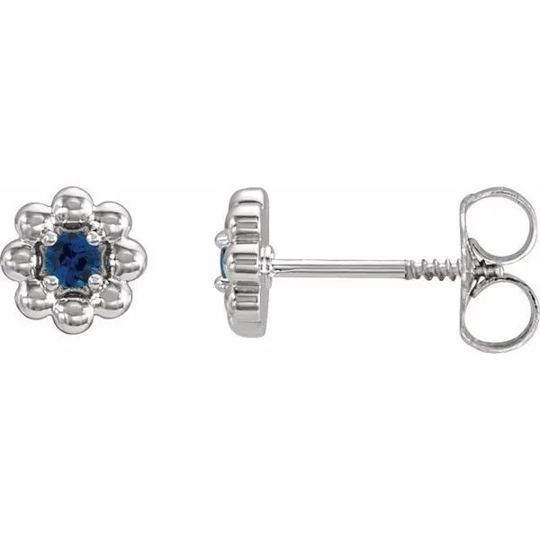 Petite Flower Earrings J. Meredith Jewelers Delafield, WI