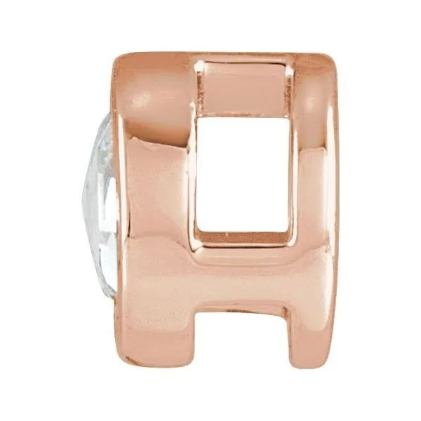 Round Bezel-Set Pendant Image 2 Smith Jewelers Franklin, VA