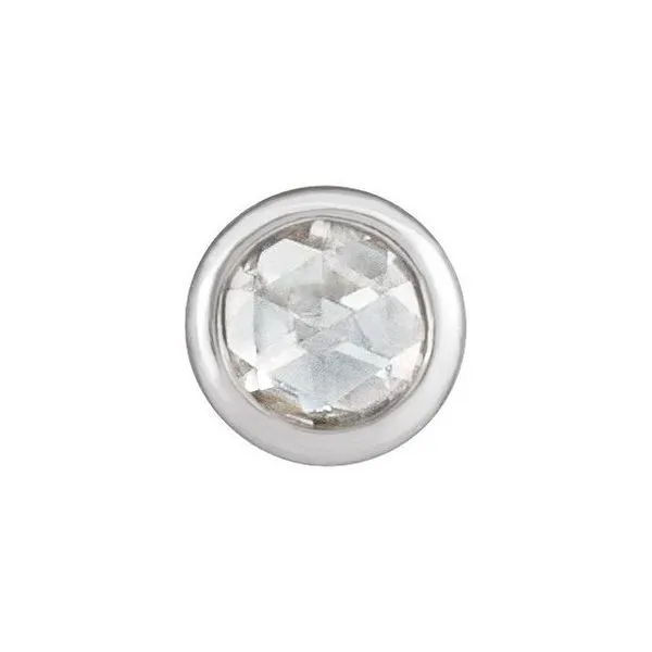 Round Bezel-Set Pendant Hopman Jewelers Elkhart, IN