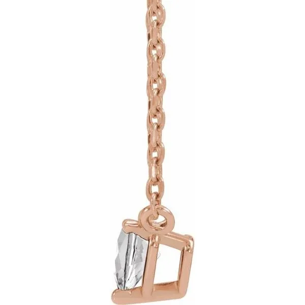 Solitaire Necklace Image 2 Diny's Jewelers Middleton, WI