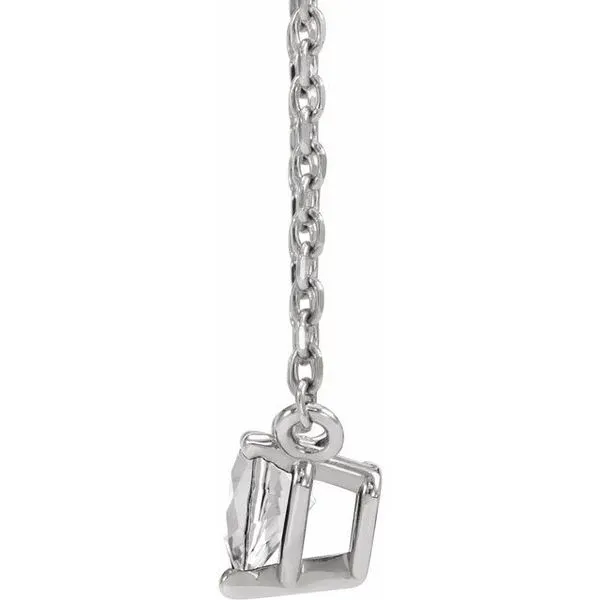 Solitaire Necklace Image 2 Diny's Jewelers Middleton, WI