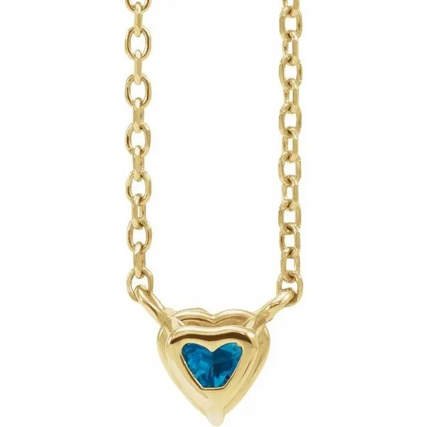 Solitaire Necklace Image 3 Diny's Jewelers Middleton, WI