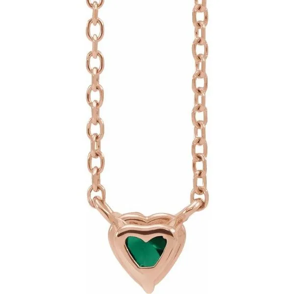 Solitaire Necklace Image 3 Diny's Jewelers Middleton, WI