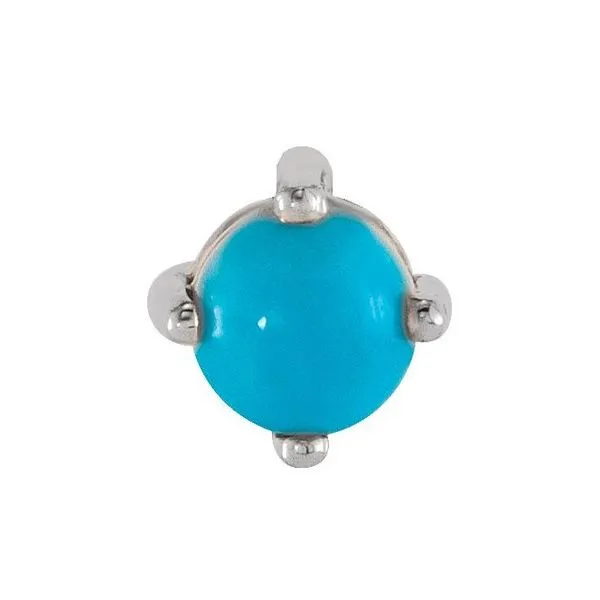 Round 4-Prong Cabochon Pendant J. Meredith Jewelers Delafield, WI