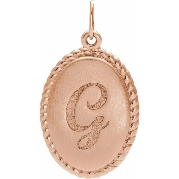 Engravable Oval Necklace Rick's Jewelers California, MD