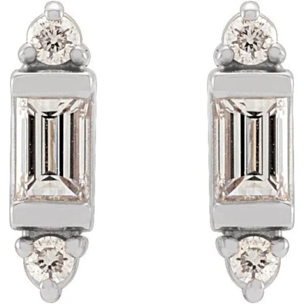 Accented Earrings Image 2 Clater Jewelers Louisville, KY