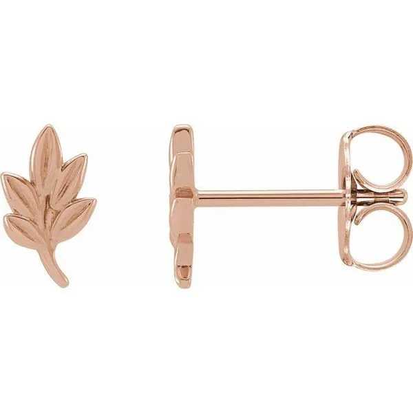 Leaf Earrings Scirto's Jewelry Lockport, NY