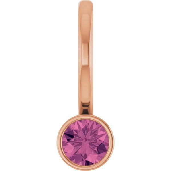 Bezel-Set Solitaire Charm/Pendant Gysbers Jewelry Waupun, WI