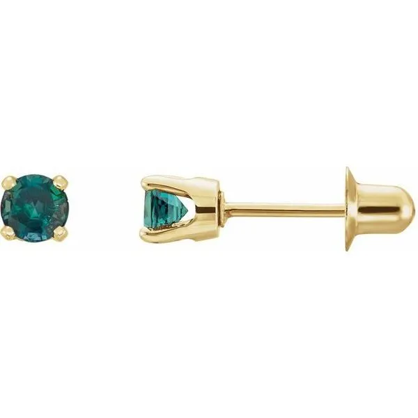 Round 4-Prong Stud Earrings Hopman Jewelers Elkhart, IN