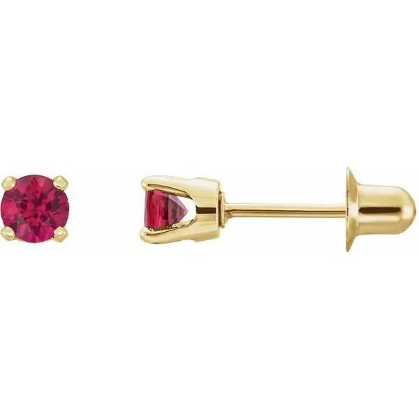 Round 4-Prong Stud Earrings Hopman Jewelers Elkhart, IN