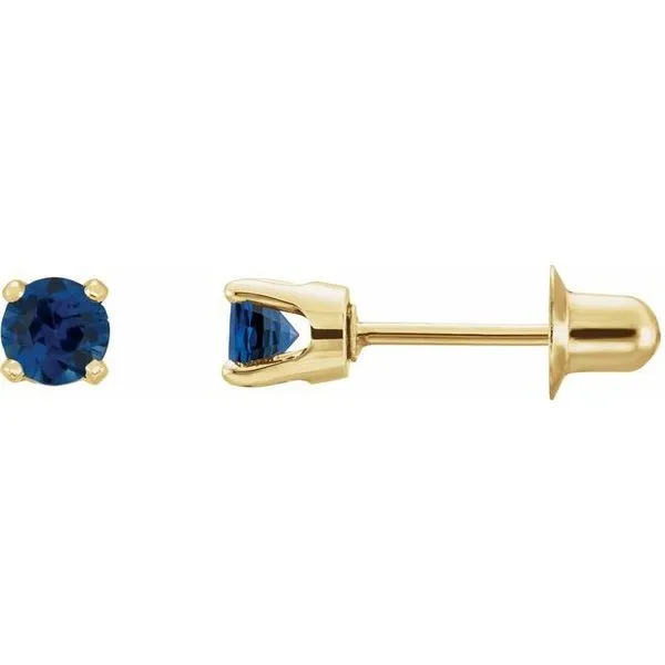 Round 4-Prong Stud Earrings Hopman Jewelers Elkhart, IN