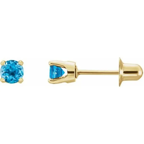 Round 4-Prong Stud Earrings Rasmussen Jewelers Spanish Fork, UT