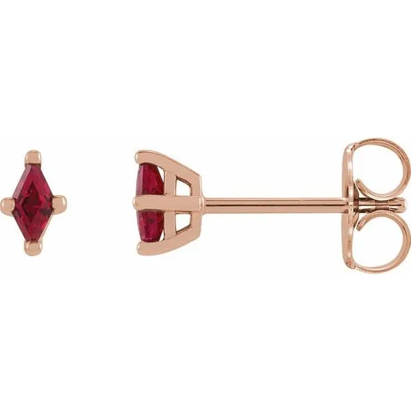 Kite 4-Prong Stud Earring Long Jewelers Chesapeake, VA