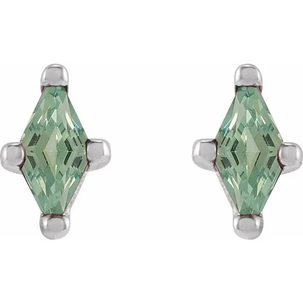 Kite 4-Prong Stud Earring Image 2 Rasmussen Jewelers Spanish Fork, UT