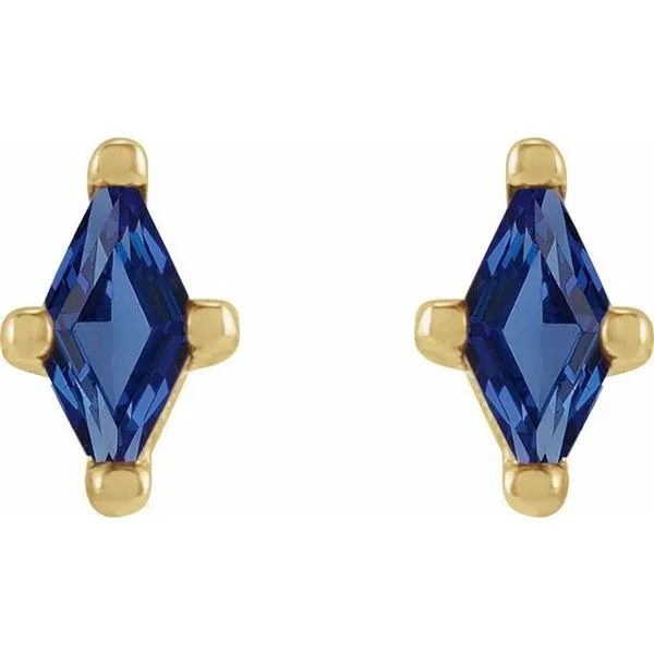 Kite 4-Prong Stud Earring Image 2 Cherry Street Jewelers Tulsa, OK