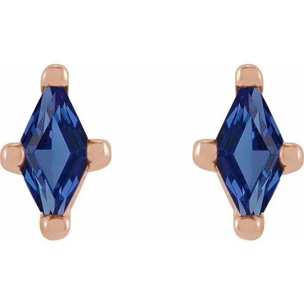 Kite 4-Prong Stud Earring Image 2 Rasmussen Jewelers Spanish Fork, UT