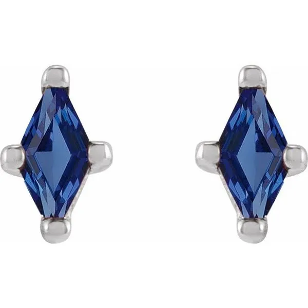 Kite 4-Prong Stud Earring Image 2 M. J. Thomas Jewelers, Ltd. Stratford, CT