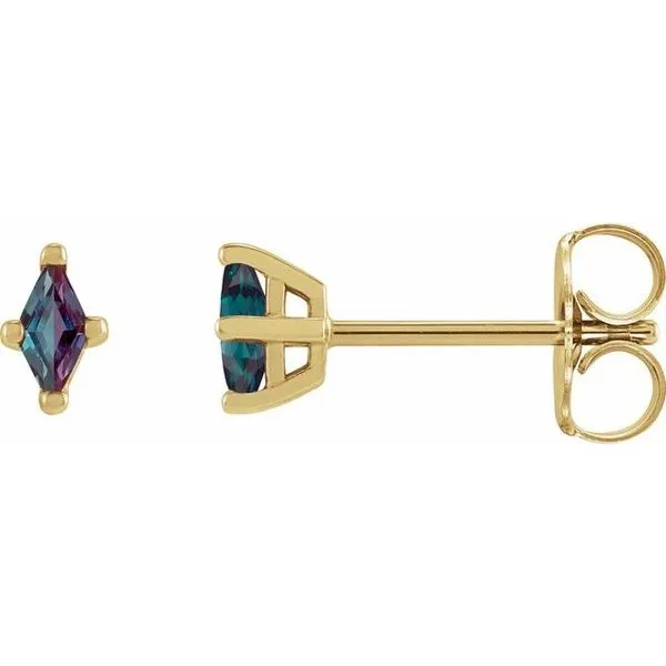 Kite 4-Prong Stud Earring Long Jewelers Chesapeake, VA