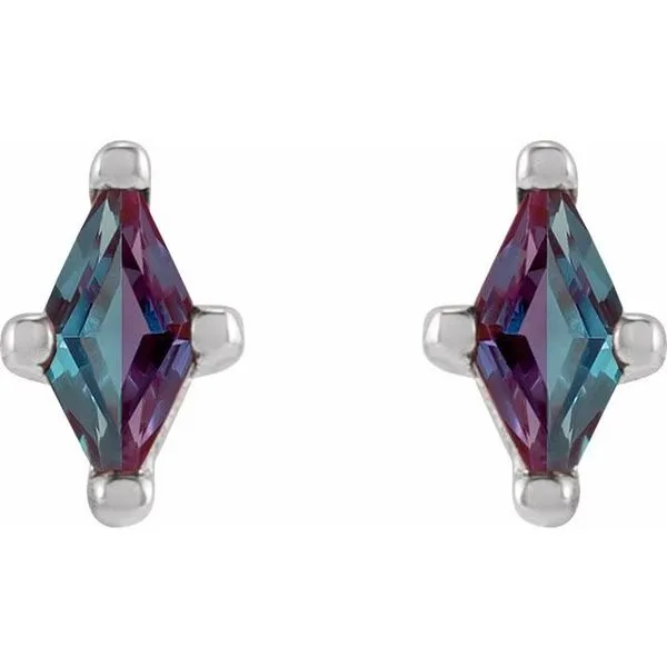 Kite 4-Prong Stud Earring Image 2 Diny's Jewelers Middleton, WI
