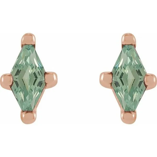 Kite 4-Prong Stud Earring Image 2 Comstock Jewelers Edmonds, WA