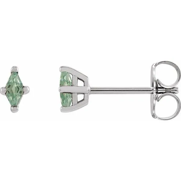 Kite 4-Prong Stud Earring G.G. Gems, Inc. Scottsdale, AZ