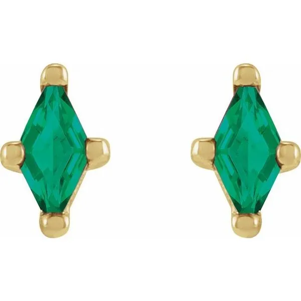 Kite 4-Prong Stud Earring Image 2 Rasmussen Jewelers Spanish Fork, UT