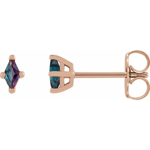 Kite 4-Prong Stud Earring Long Jewelers Chesapeake, VA