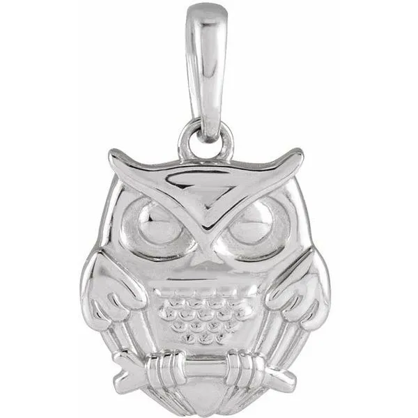 Owl Pendant Hopman Jewelers Elkhart, IN