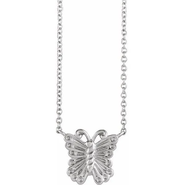 Butterfly Necklace Hopman Jewelers Elkhart, IN